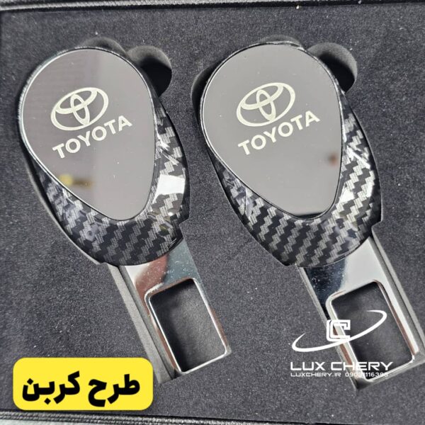 بسته دو عددی قطع کن آلارم کمربند دو حالته با لوگوی TOYOTA