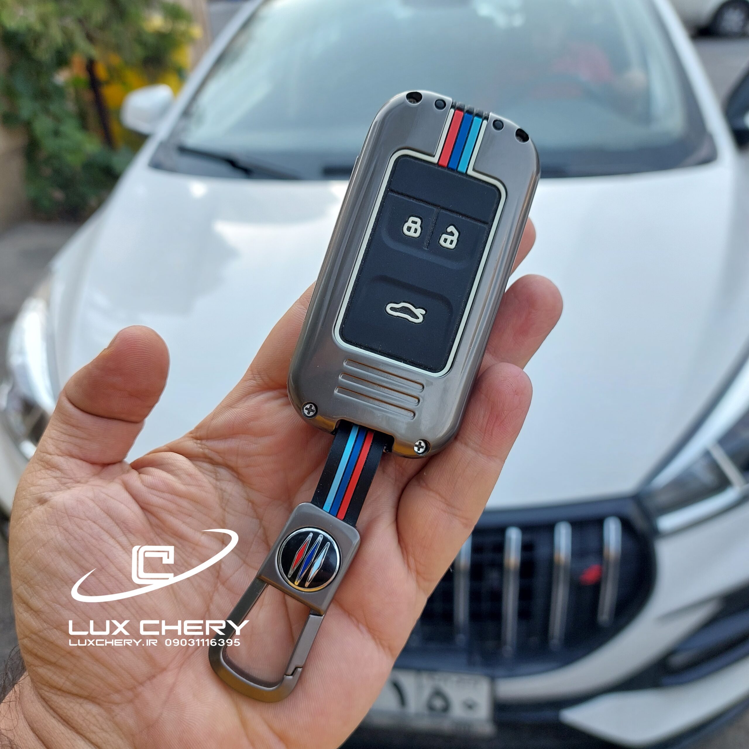 قاب ریموت لاکچری فلزی آریزو 5 اسپرت FL طرح BMW