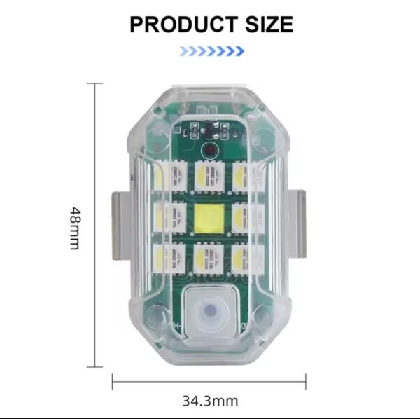 چراغ LED پلیسی مدل GLOWIX